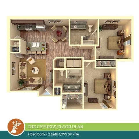 Floor Plan - The Cypress