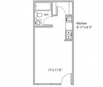Floor Plan - Studio