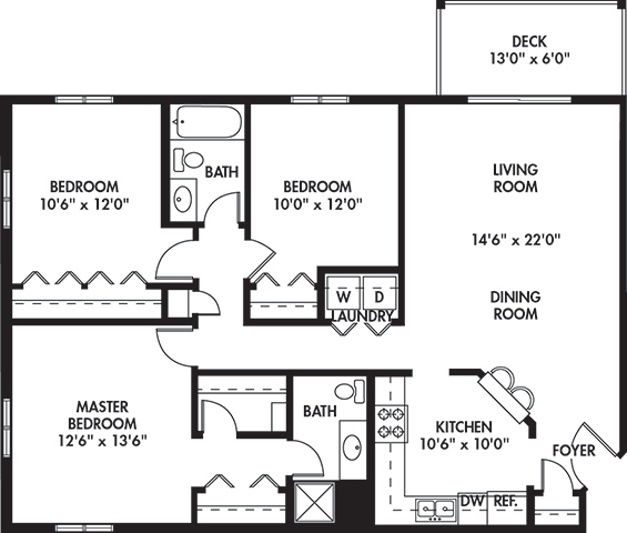 Floor Plan - 3A