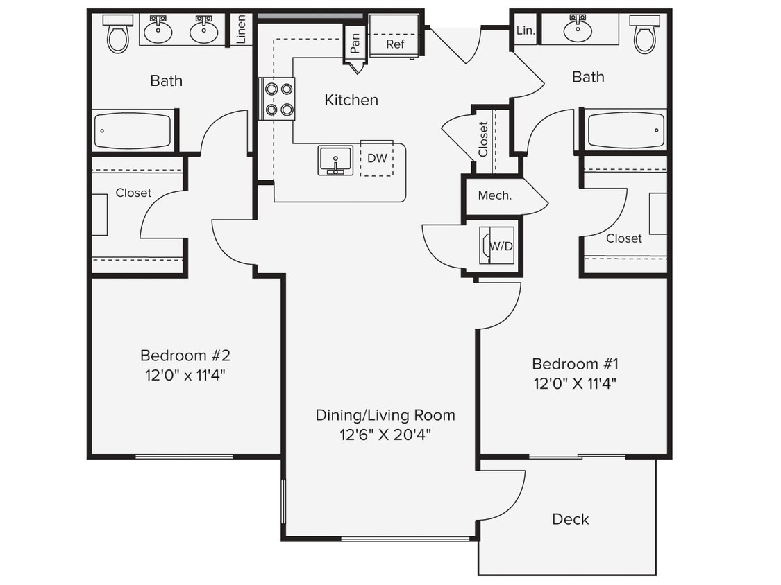 Floor Plan - B2-1079