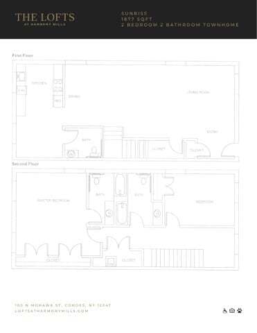 Floor Plan - Sunrise - Fallsview