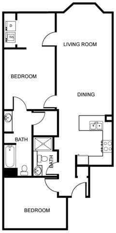 Floor Plan - D5 Maple