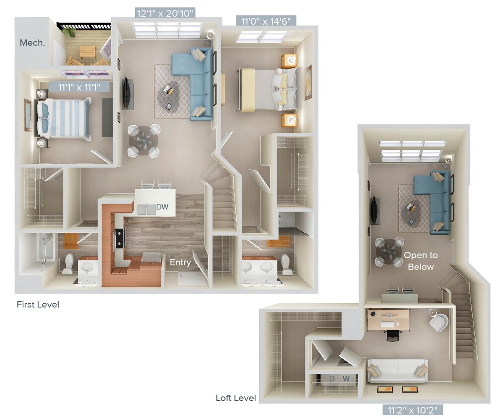 Floor Plan - B3L-1377