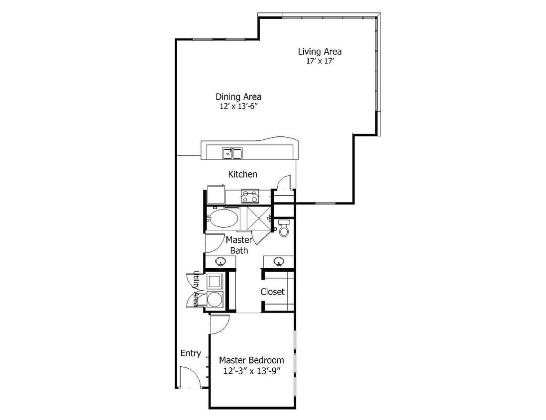 Floor Plan - Oaks 5A8D