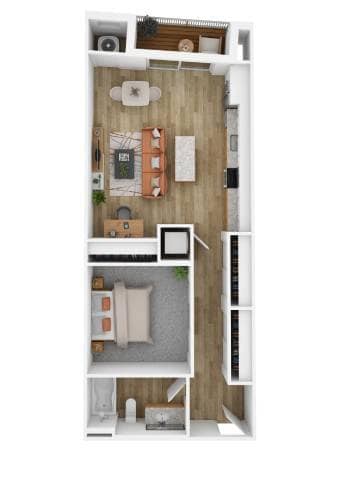 Floor Plan - Lavender (BLDG II)