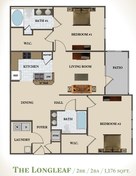 Floor Plan - The Longleaf