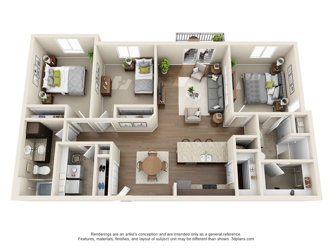 Floor Plan - 3B
