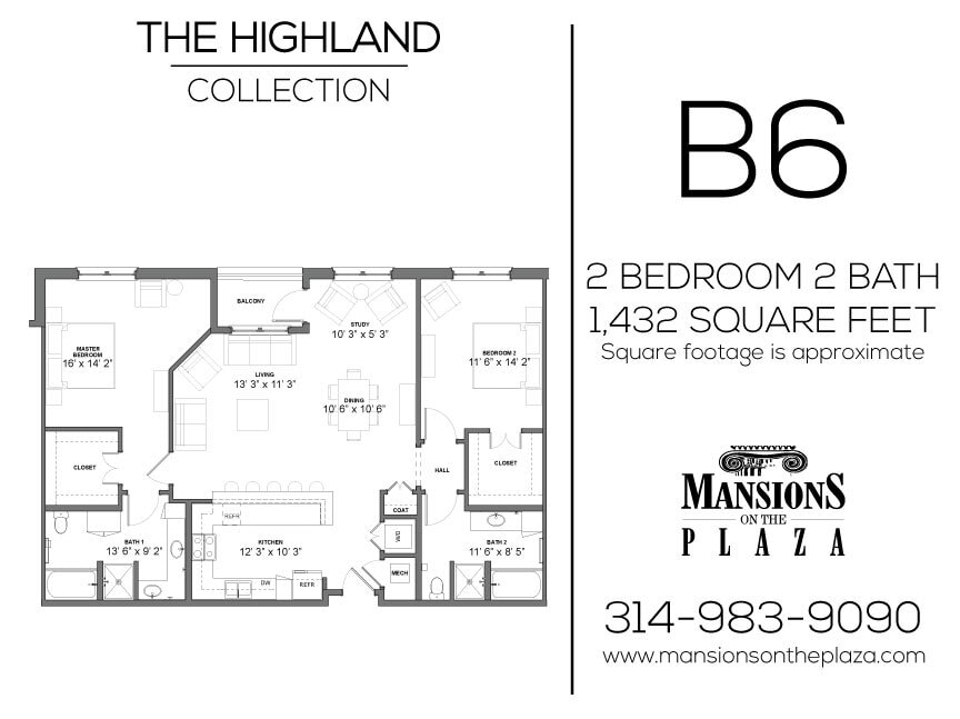 Floor Plan - Highland - B6