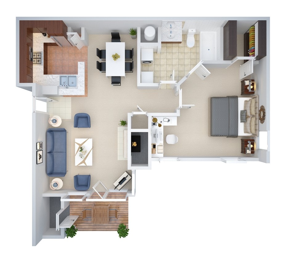 New 3D CC A1.jpg - 1 Bedroom (cca1)