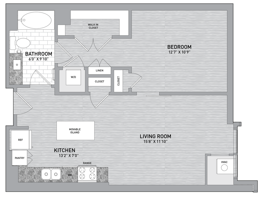 Floor Plan - 21 Stack - Studio-S1