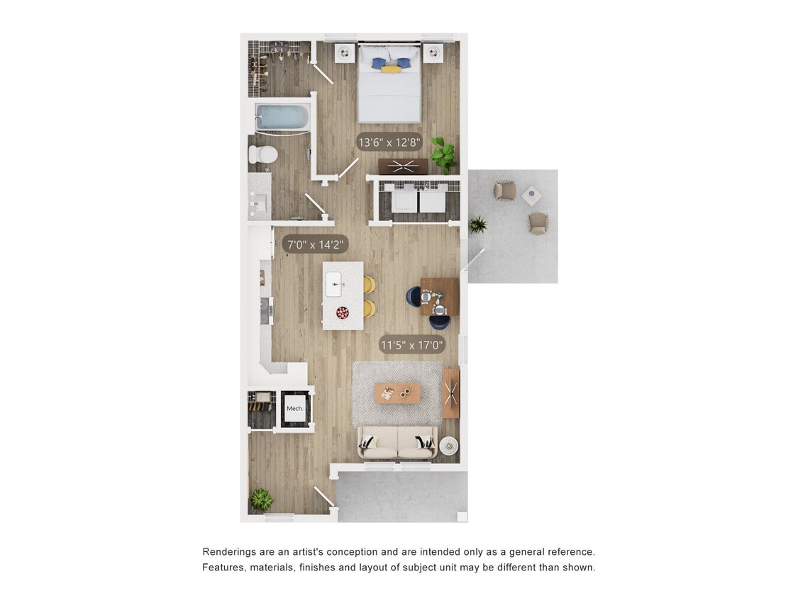 Floor Plan - Cottage A1