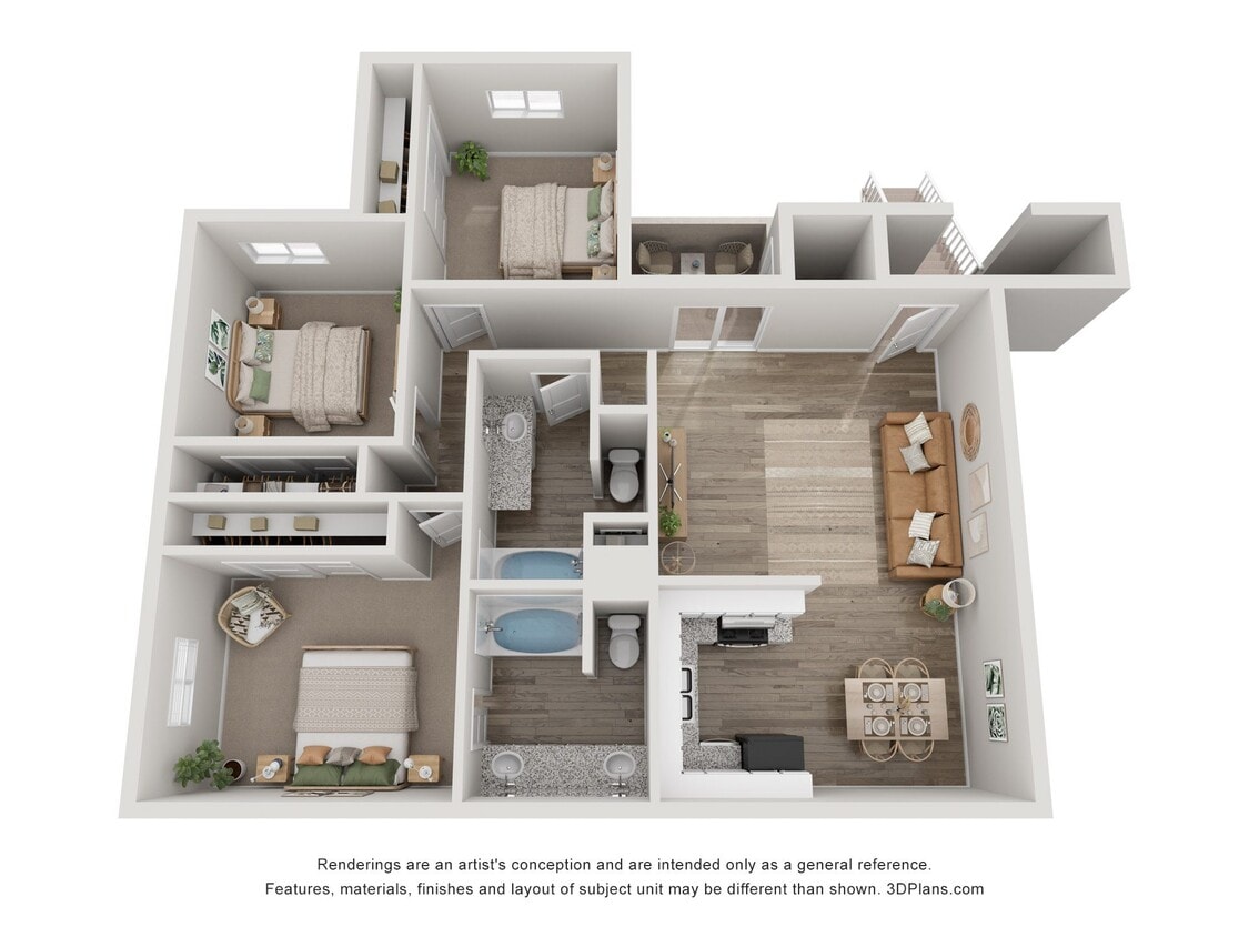 Floor Plan - 3 Bedroom