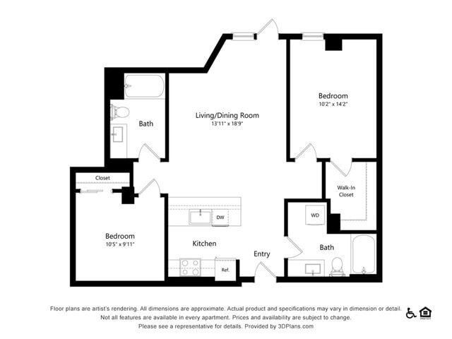 B6.2 | 2x2 | 981 sq ft - B6.2