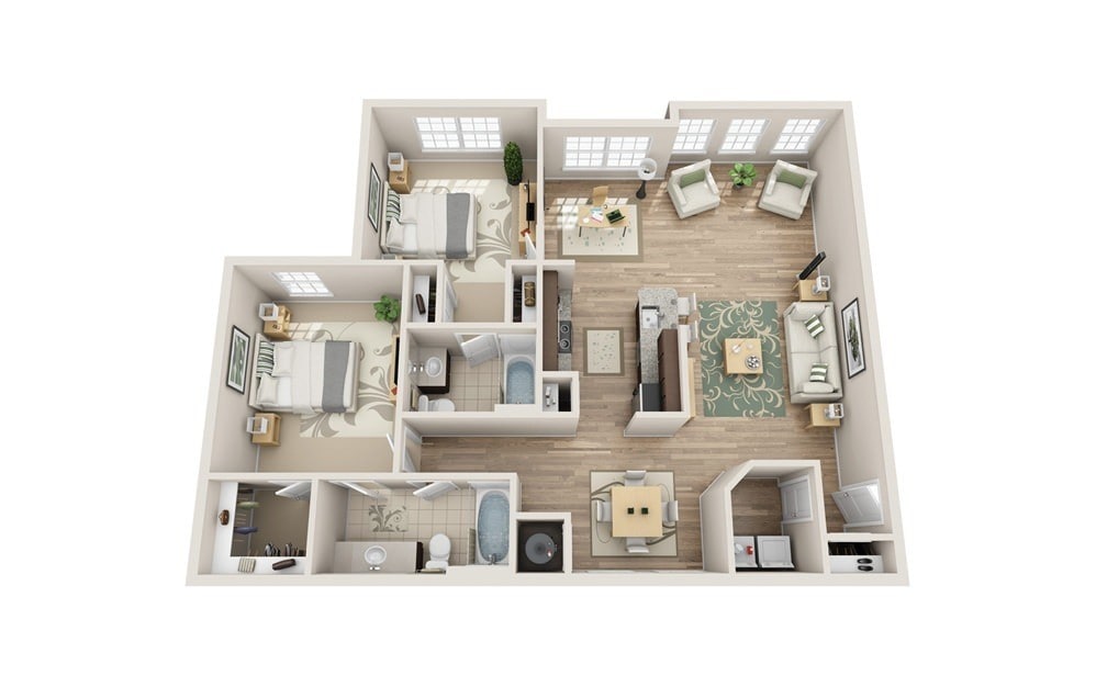 Floor Plan - B3 Edisto