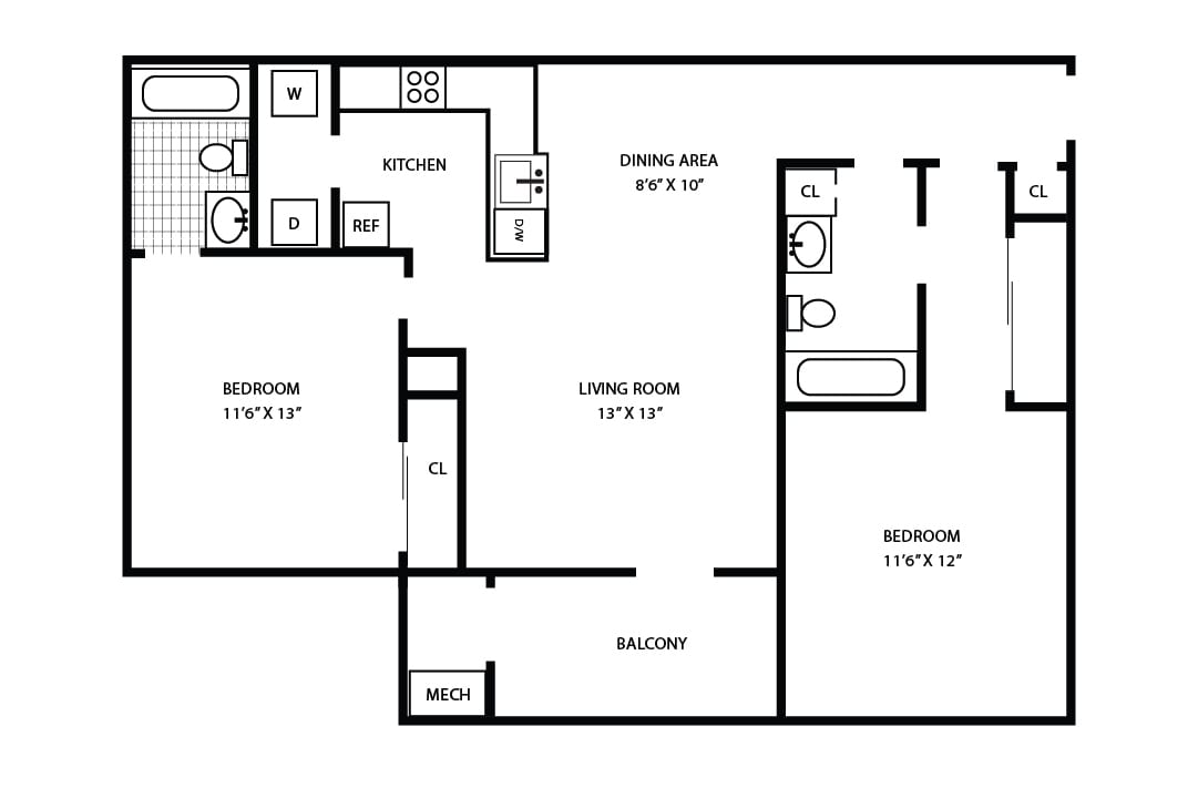Floor Plan - The Basswood