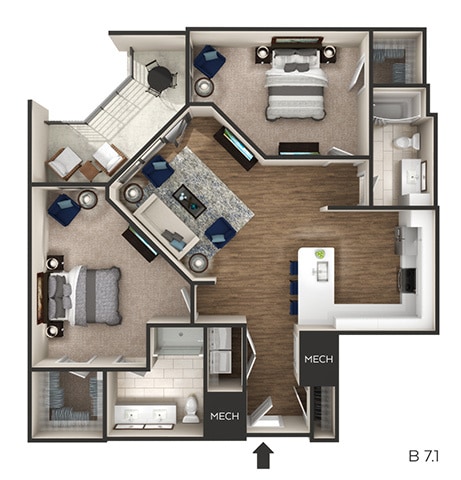 Floor Plan - Amherst