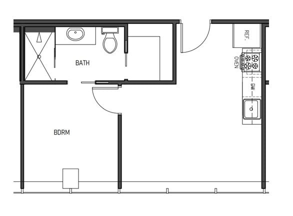 Type E - Floor Plan - Type E