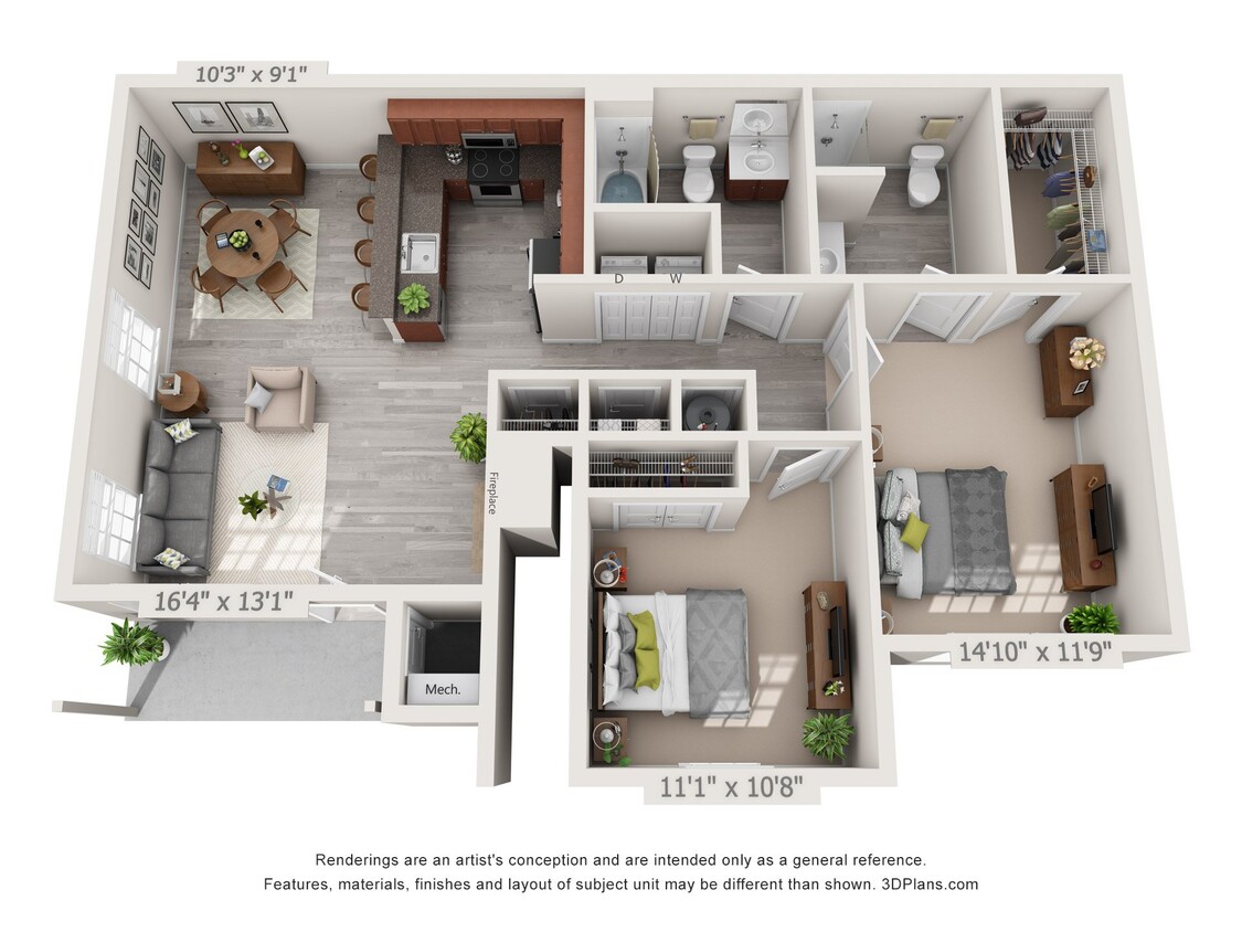 Floor Plan - The Adams