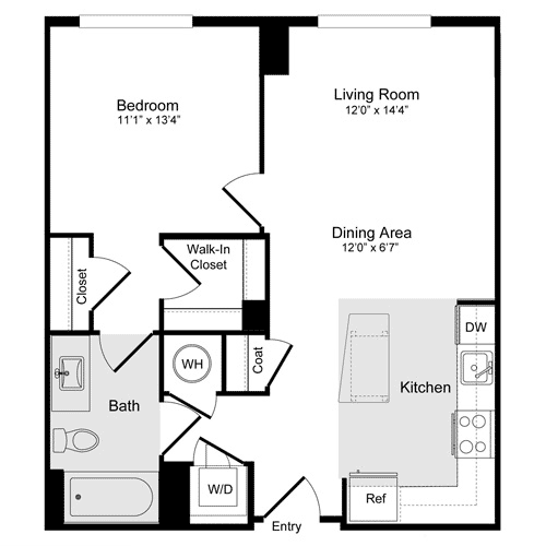 Floor Plan - A-1e