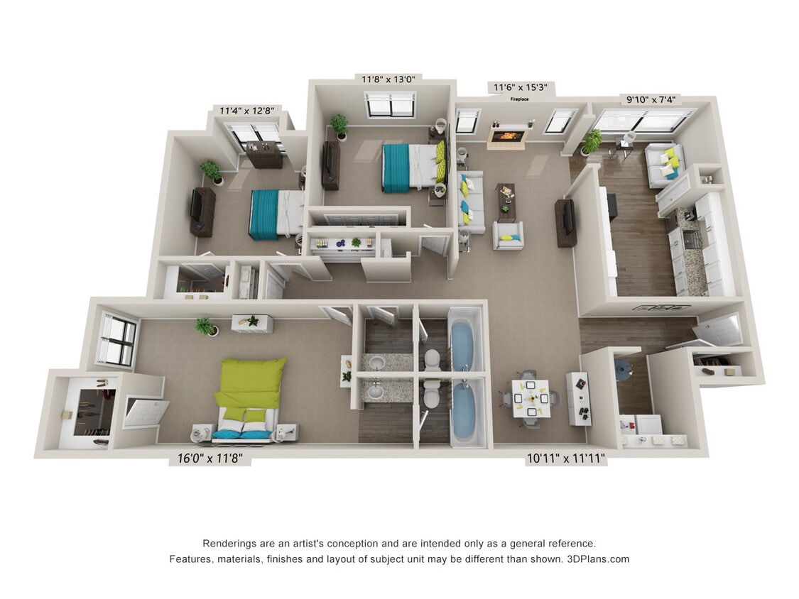 Floor Plan - The Brookehaven