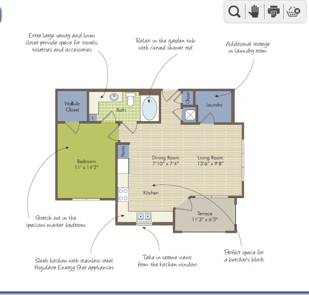 The Edge - A2 Edge Garden - 1 Bedroom, 1 Bathroom