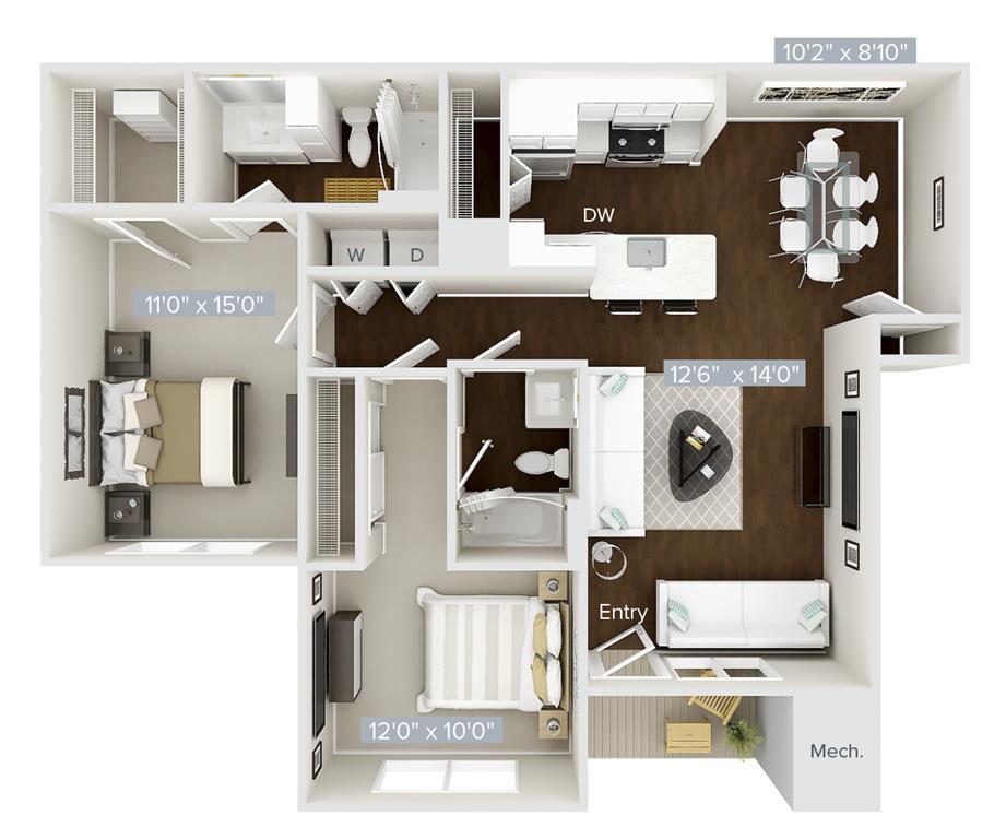 Floor Plan - B-1073