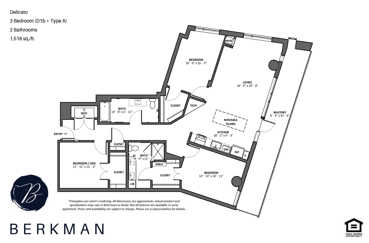 Floor Plan - Delicato + Type A