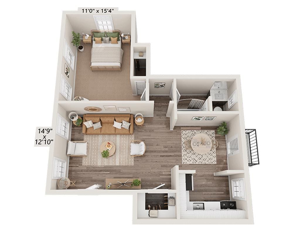 Floor Plan - Plan A1A
