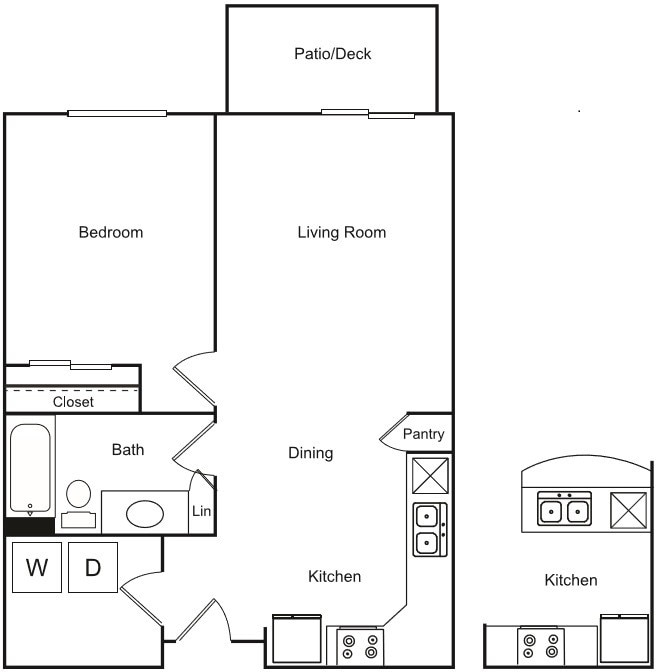 Floor Plan - A3 - 1x1