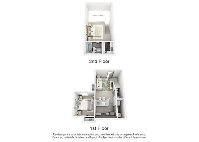 Floor Plan - B1 - Townhome