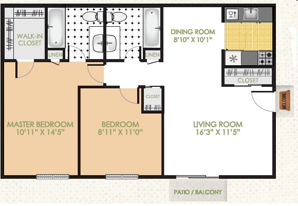 2BR/2BA - Relaxation