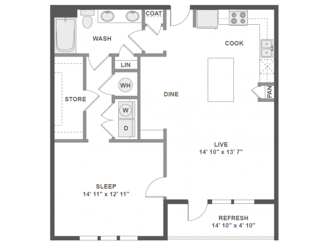 Floor Plan - Sidney