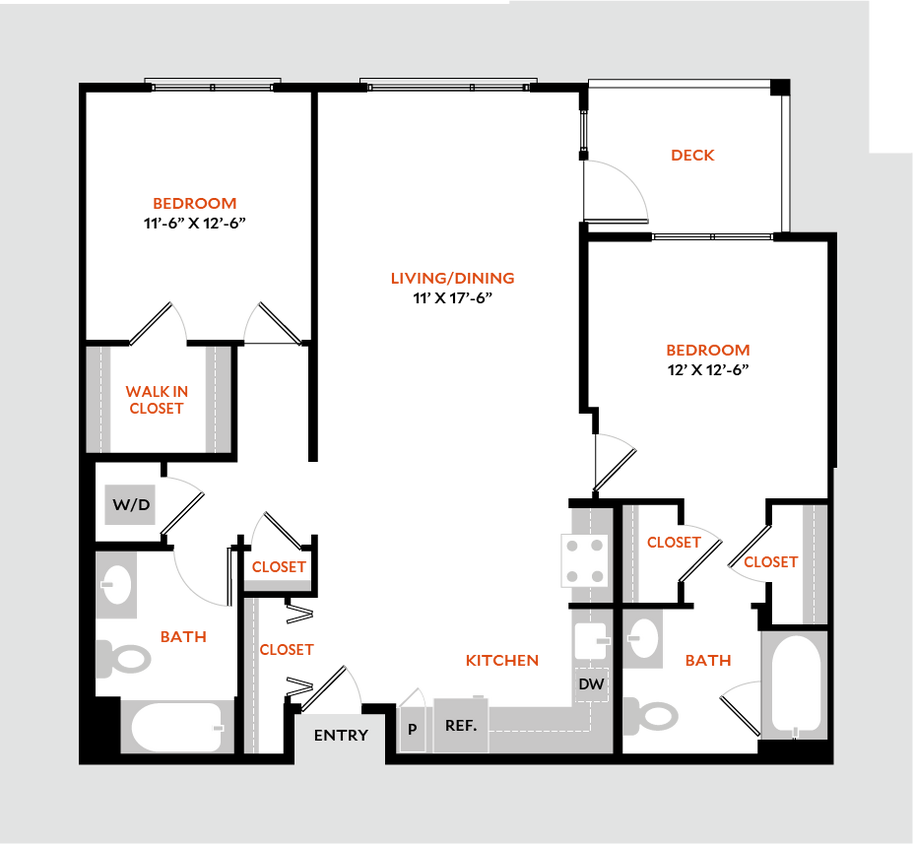 Floor Plan - Plan 2B