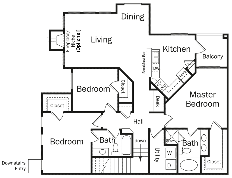 Floor Plan - 3U-TOULOUSE