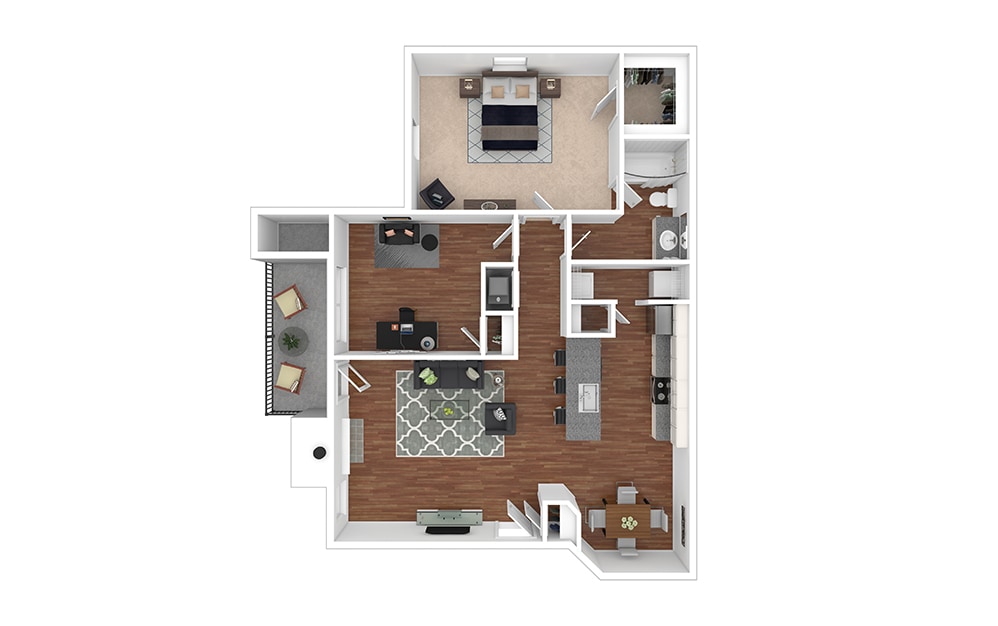 Floor Plan - A3a - Runway