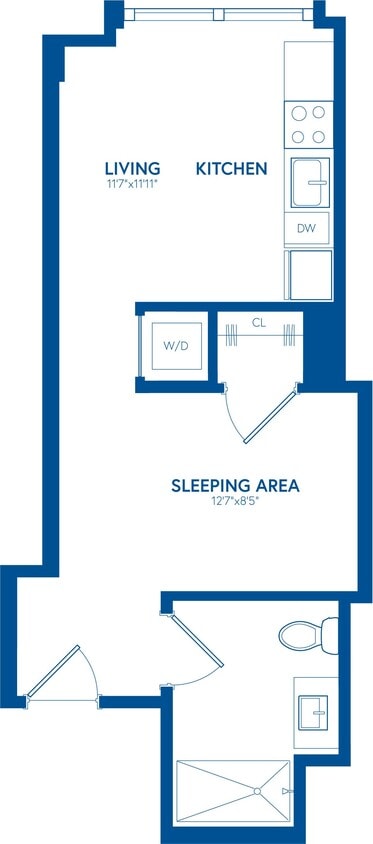Floor Plan - Alcove Studio