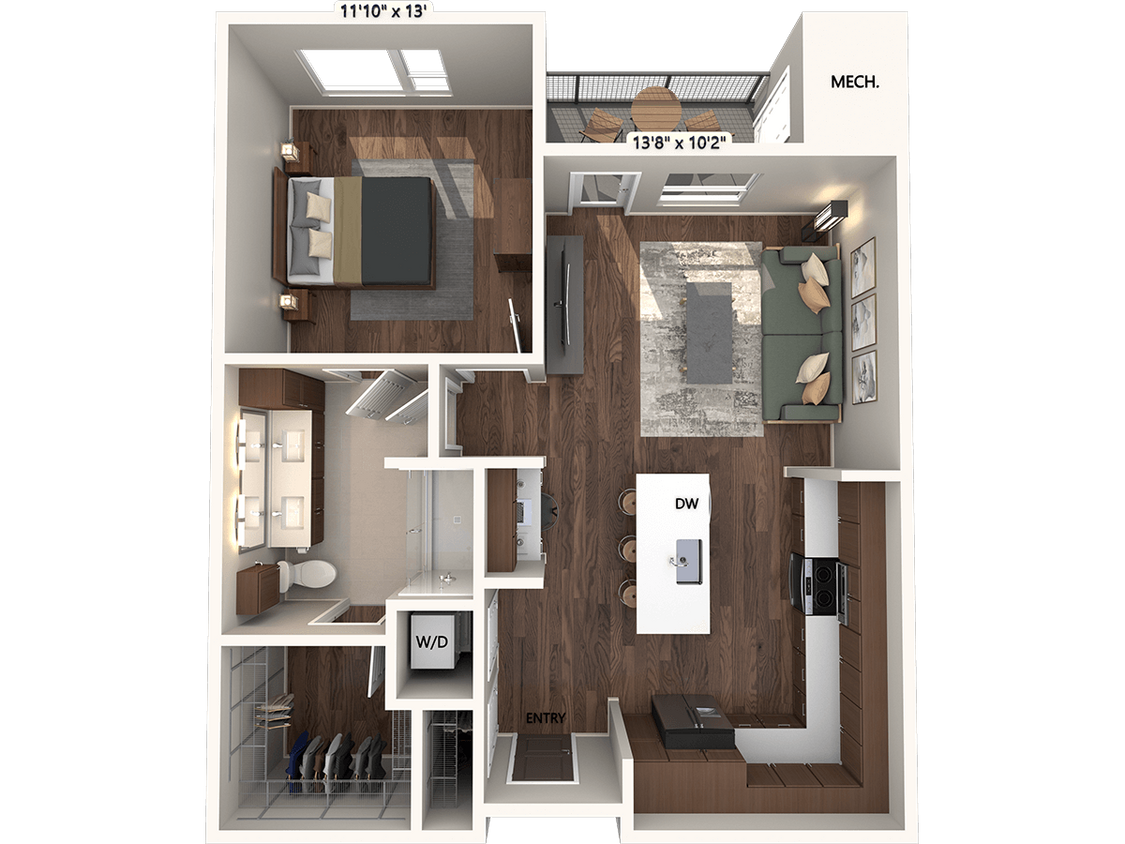 Floor Plan - A4 - Finish Package 1 