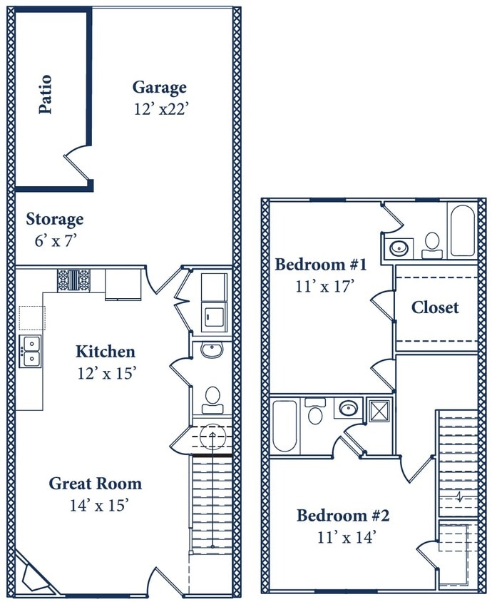 Floor Plan - The Oakwood