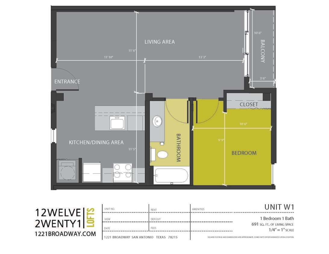 Floor Plan - W1