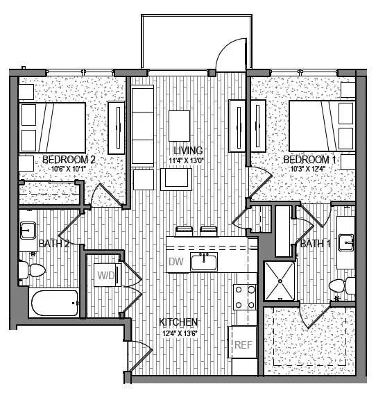 Floor Plan - Basecamp - Explore B
