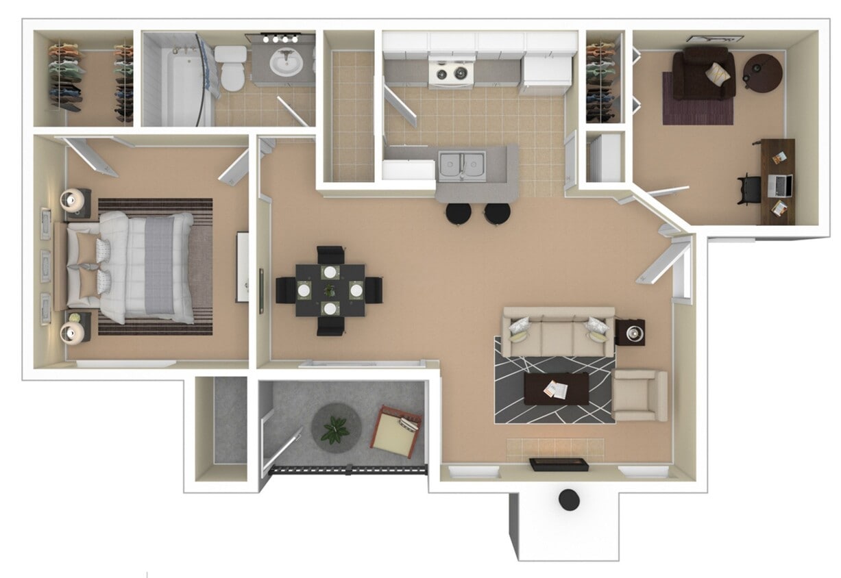 Floor Plan - 1D