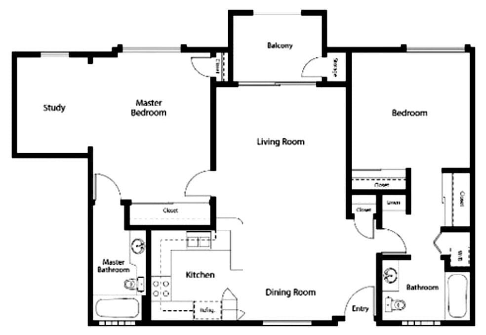 Floor Plan - Wilshire D