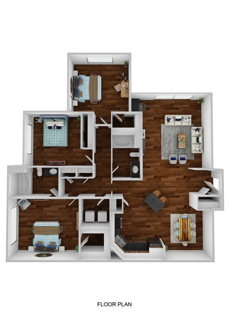 Floor Plan - C - Walden 