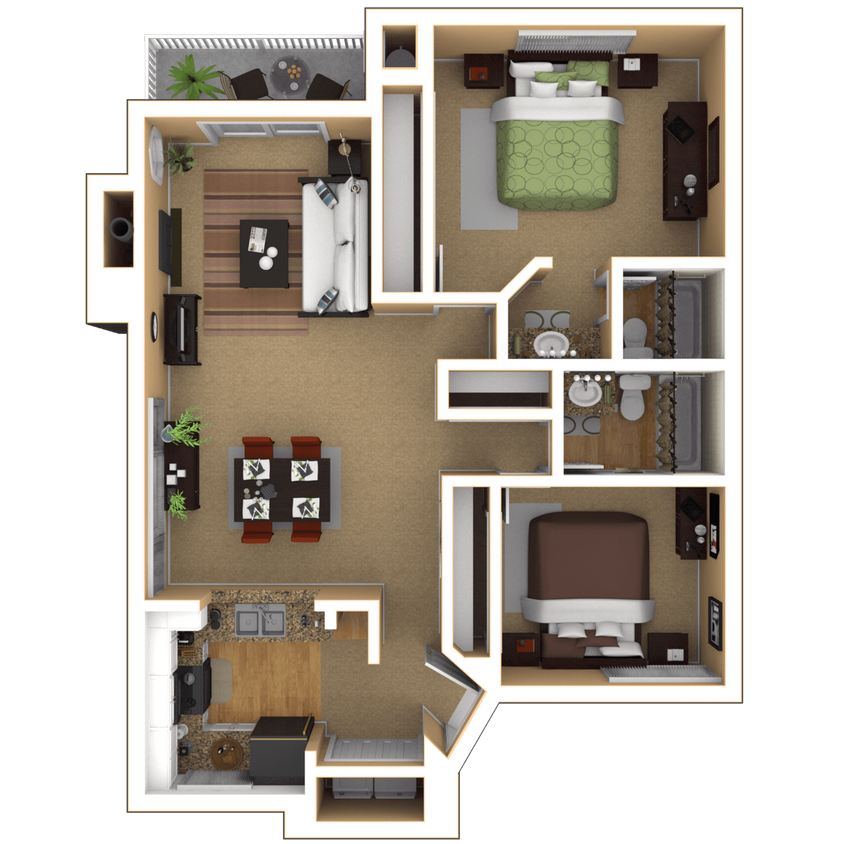 Floor Plan - Residence 3 Luxury