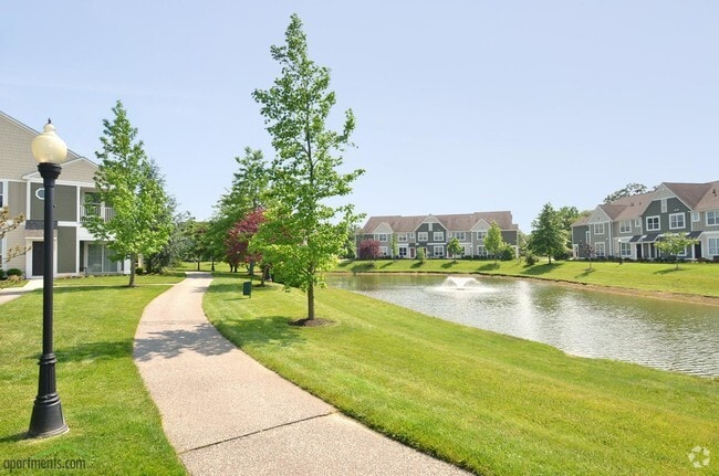Walking path - Brook View Apartments