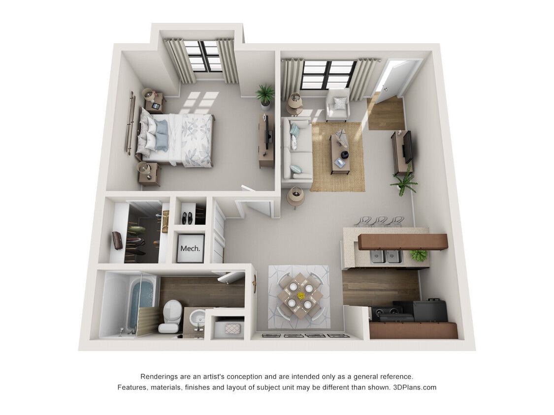 Floor Plan - A2 Renovated