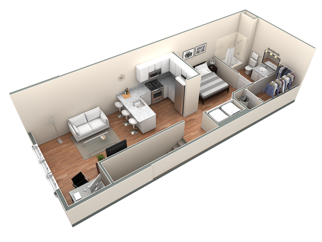 Floor Plan - Studio Grand Overlook