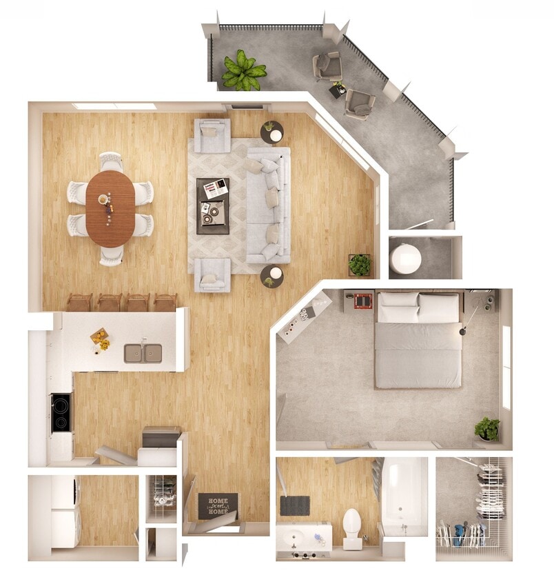 Floor Plan - A1B