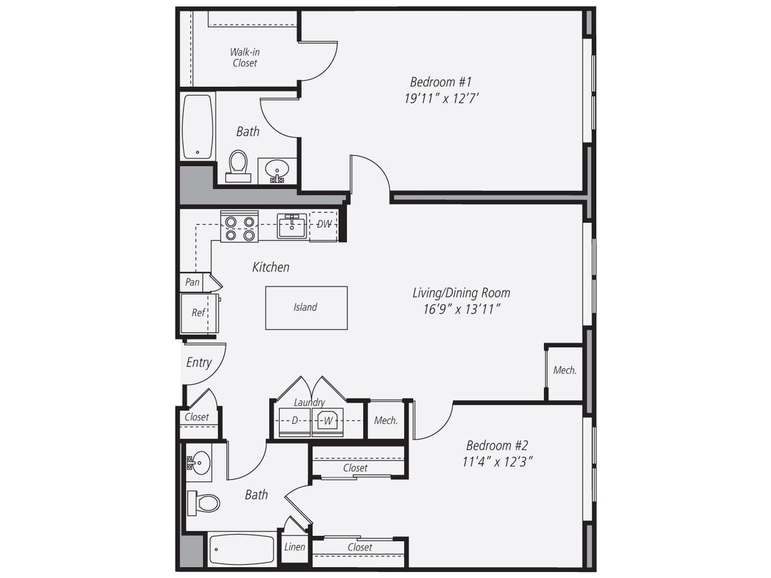 Floor Plan - B1P-1112