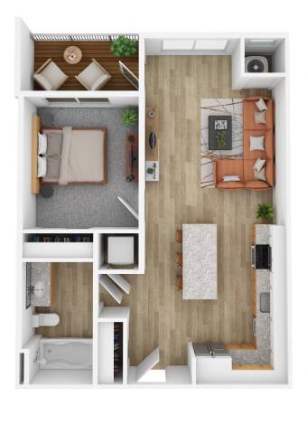 Floor Plan - Golden (BLDG II)